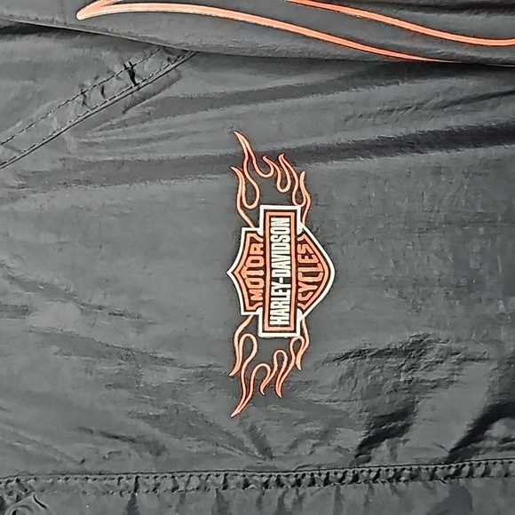 HARLEY DAVIDSON ▪︎ REFLECTIVE WINDBREAKER/RAIN JACKET ▪︎ SIZE S - Picture 7 of 12